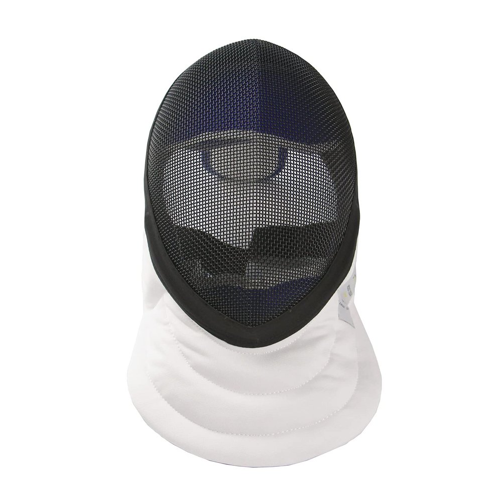 LEONARK Fencing Epee Mask Hema Helmet CE 350N Certified National Grade Masque - Fencing Protective Gear (Black, Large)