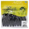 Smith LTD #020 Worm Gary Yamamoto Fat Double Tail 4.3 inches (110 mm), Approx. 0.5 oz (15 g), Black (Solid) view 1