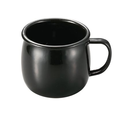 Captain Stagg (CAPTAIN STAG) BBQ for Cup Enamel Mug Cup 400ml Black CS Black Label UH-519