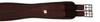 Horse Fare Products PVC Contoured English Girth with Double Elastic (Brown, 36") view 1