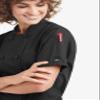 ChefUniforms.com Women's Lightweight Chef Jacket Short Sleeve - Tailored Fit Kitchen Uniform, Breathable Professional Culinary Workwear, Pen Pocket view 4