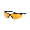 Walker's Crosshair Sport Shooting Glasses - Lightweight Impact-Resistant Polycarbonate Lenses Soft Non-Slip Adjustable UV Protection Hunting Range Shooting Sports Glasses, Amber view 2
