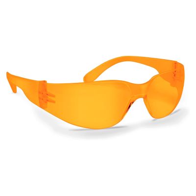Walker's Unisex Clearview Sport Shooting Glasses | Impact-Resistant Lightweight Wrap-Around UV Protection Hunting Range Shooting Sports Ballistic Eyewear - Amber