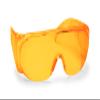 Walker's Unisex Full Coverage Shooting Sports Glasses | Impact-Resistant Lightweight UV Protection Hunting Shooting Ballistic Safety Eyewear, Worn Over Glasses - Amber view 1