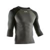 McDavid 3/4 Sleeve Recovery Max Shirt - White/Charcoal/Bright Teal - Medium view 1