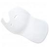 Baseball C-Flap Batter's Helmet Face Protection Guard Attachment (5 Colors for Left & Right Handed Hitters) (White, Left Handed Hitter) view 1