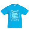 lepni.me Kids T-Shirt Psalm 25:4-5, Christian Religion Faith Bible - Easter - Resurrection - Nativity, Religious Clothing (3-4 Years Light Blue Multi Color) view 1