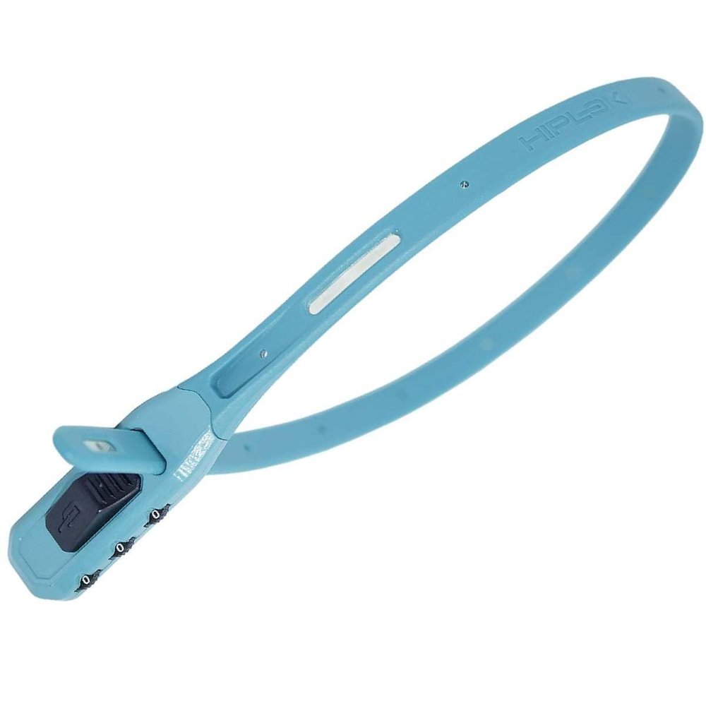 HIPLOK Z Lok Single Zip Combo Lock, Teal (ZCOM1TE)