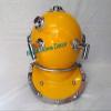 Robin Exports Antique Yellow Diving Helmet US Navy Anchor Engineering Divers Helmet Replica view 4