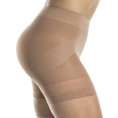 Silkies Sculptz Shaping Shorts - Large - Nude