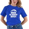 Go All Out XXX-Large Royal Blue Adult Where We Dropping Boys T-Shirt view 3