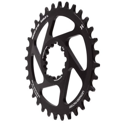 Leonardi Gecko SRAM Boost Spider Less 28-36 Tooth Round Chain Ring to fit SRAM Boost/BIELA Eagle. 3mm Offset. 10/11/12 Chain and Eagle CompatibleCompatibleCompatible (32)