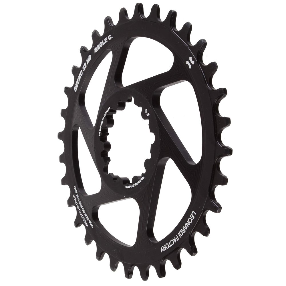 Leonardi Gecko SRAM Boost Spider Less 28-36 Tooth Round Chain Ring to fit SRAM Boost/BIELA Eagle. 3mm Offset. 10/11/12 Chain and Eagle CompatibleCompatibleCompatible (32)