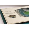 YouTheFan NFL 5-Layer 17 x 13 StadiumViews 3D Wall Art view 4