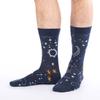 Good Luck Sock Men's Starry Night Socks, Adult, Shoe Size 7-12 view 2