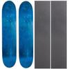 Cal 7 Pack of 2 Blank Maple Skateboard Decks with Grip Tape (8.25 Inch, Blue) view 1