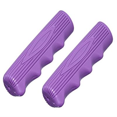 Alta Kraton Rubber Solid Color Bike Grips, Multiple Colors (Purple)