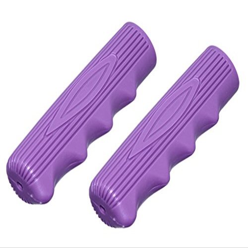 Alta Kraton Rubber Solid Color Bike Grips, Multiple Colors (Purple)