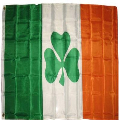 3x5 3x5 Wholesale Set Shamrock Flag Decal License Plate BEST Garden Outdor Decor polyester material FLAG PREMIUM Vivid Color and UV Fade Resistant