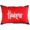 College Covers Everything Comfy Nebraska Cornhuskers 20" x 28" Fully Stuffed Big Logo Pillow view 2