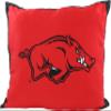 College Covers Everything Comfy Arkansas Razorbacks 20" x 28" Fully Stuffed Big Logo Pillow view 1
