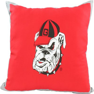 College Covers Everything Comfy Georgia Bulldogs 20" x 28" Fully Stuffed Big Logo Pillow
