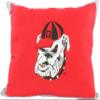 College Covers Everything Comfy Georgia Bulldogs 20" x 28" Fully Stuffed Big Logo Pillow view 1