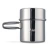 Esbit Unisex's Steel Pot, Silver, 1000ML view 1