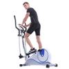 Body & Wealth Home Indoor Magnetic Control Fitness Step Elliptical Machine by 8001 Blue view 1