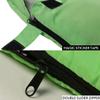 3-4 Season Sleeping Bag for Adults & Kids, Lightweight Warm Cold Weather Camping Bag with Waterproof Compression Sack  Portable for Hiking, Backpacking, Traveling & Outdoor Adventures (Green) view 3