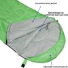 3-4 Season Sleeping Bag for Adults & Kids, Lightweight Warm Cold Weather Camping Bag with Waterproof Compression Sack  Portable for Hiking, Backpacking, Traveling & Outdoor Adventures (Green) view 4