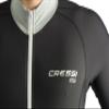 Cressi Skin Full Body Rash Guards, Black/Silver, L view 4