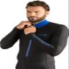 Cressi Skin Full Body Rash Guards, Black/Blue, L view 3