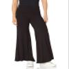 Star Vixen Women's Petite Petite Stretch Rayon Jersey Wide-Leg Palazzo Pant Pants, Black, PXL view 1