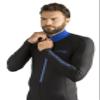 Cressi Skin Full Body Rash Guards, Black/Blue, XS view 3