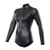 Divecica Neoprene Wetsuit Women 3MM Surfing Wetsuits One Piece Swimming Snorkeling Diving Wet Suit Long Sleeve (L) view 2