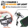 Foxelli USBCRechargeable LED Headlamp UltraLight 2.4oz & Bright180Lumens Red/White Light, 5Modes, IPX5 Waterproof, 40h Runtime for Trail Running, Camping, Hiking view 3
