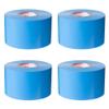 MIKASA LTV-5025 BL Line Tape, Blue Vinyl (Stretchable Type), Width 2.0 inches (50 mm) x 9.8 ft (25 m) x 4 Rolls view 1