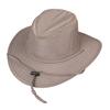 Broner Mens Streamside Poly/Nylon Blend Big Brim Sun Hat with Chincord Tan view 1
