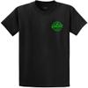 Koloa Surf Company Thruster Logo Heavy Cotton Tee - 4XLT - Black/Green view 2