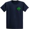 Koloa Surf Company Thruster Logo Heavy Cotton Tee - 4XLT - Navy/Green view 2