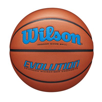 WILSON Evolution Game Basketball - Royal, Size 7 - 29.5"