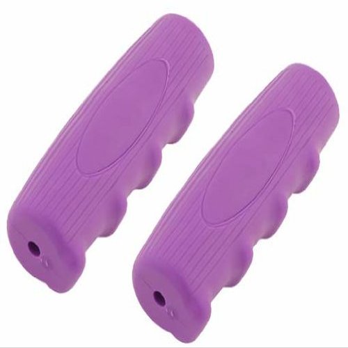 Alta Kraton Rubber Fat Bike Grips 0214, Multiple Colors (Purple)