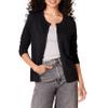 Amazon Essentials Women's Lightweight Crewneck Cardigan Sweater (Available in Plus Size), Black, X-Large view 1