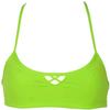 ARENA Rulebreaker BE Bandeau Bikini Top Athletic Sport Swim Top for Women, Leaf, 2X-Small view 1