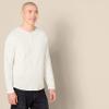 Amazon Essentials Men's Slim-Fit Long-Sleeve Henley Shirt, Oatmeal Heather, X-Large view 3