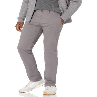 Amazon Essentials Men's Slim-Fit Casual Stretch Chino Pant, Charcoal, 31W x 34L