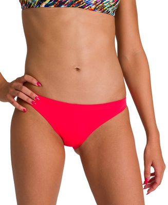 ARENA Rule Breaker Real Brief MaxLife Bikini Bottom, Fluo Red-Yellow Star, Small