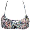 ARENA Rulebreaker BE Bandeau Bikini Top Athletic Sport Swim Top for Women, Mosaic, X-Small view 1