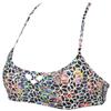 ARENA Rulebreaker BE Bandeau Bikini Top Athletic Sport Swim Top for Women, Mosaic, X-Small view 2